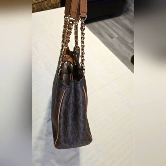 Michael Kors Brown Tote Bag, - Picture 5 of 17